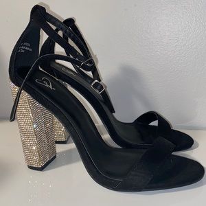 Rhinestone Heels